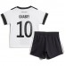 Duitsland Serge Gnabry #10 Babykleding Thuisshirt Kinderen WK 2022 Korte Mouwen (+ korte broeken)